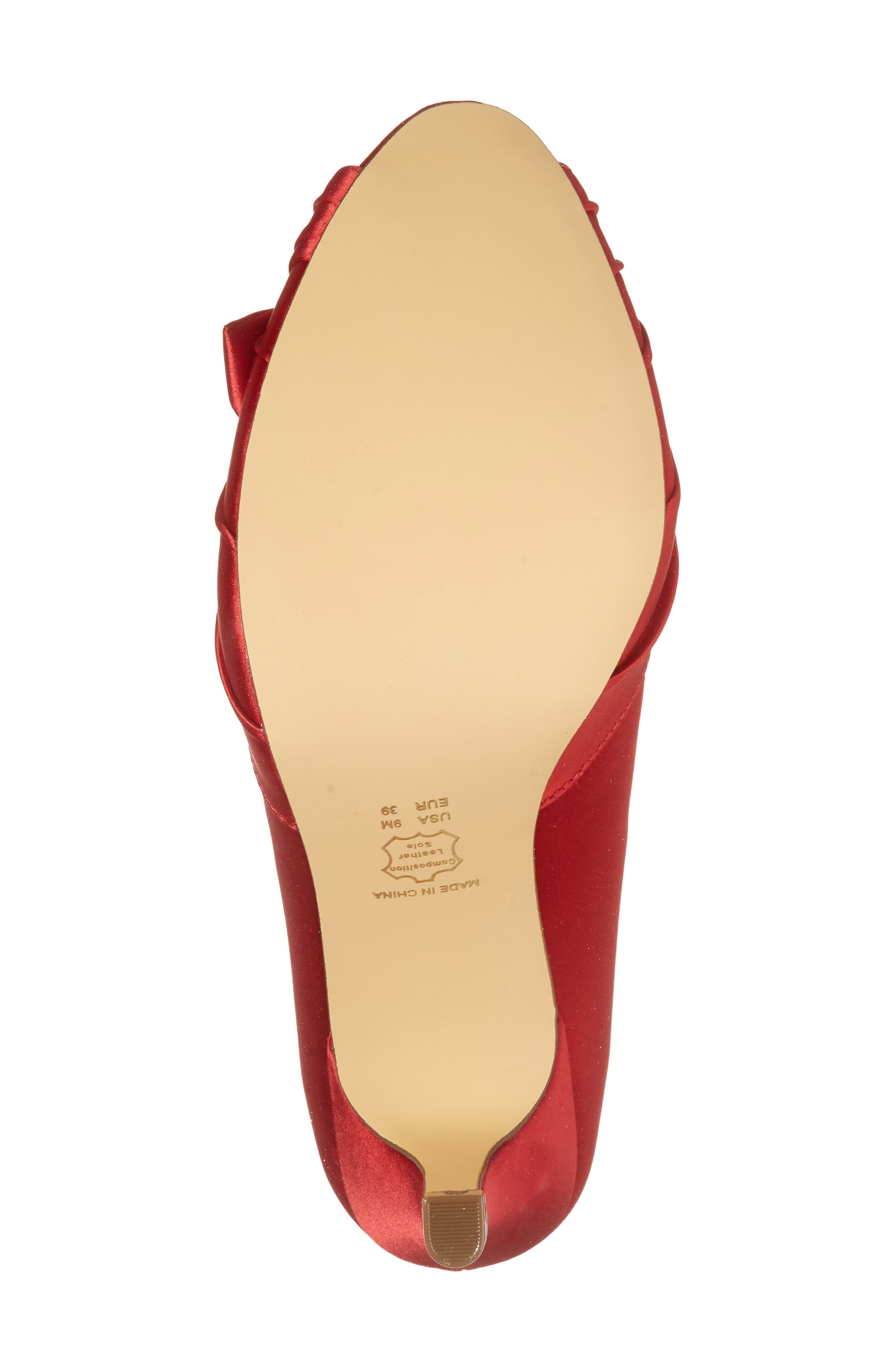 Nina Florene Peep Toe Pump (Women) | Nordstrom