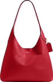 COACH Brooklyn 34 Leather Shoulder Bag