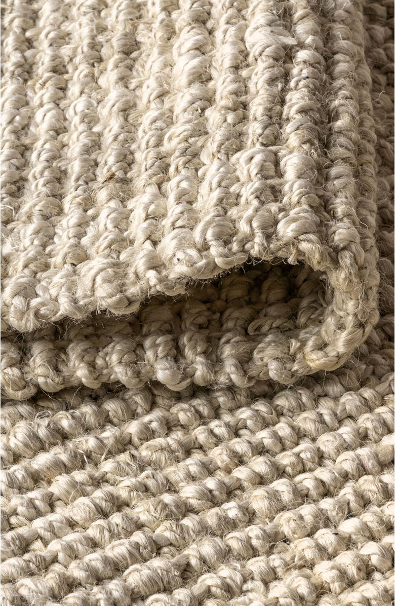 JONATHAN Y Hiro Hand Woven Chunky Jute Area Rug, Alternate, color, Ivory