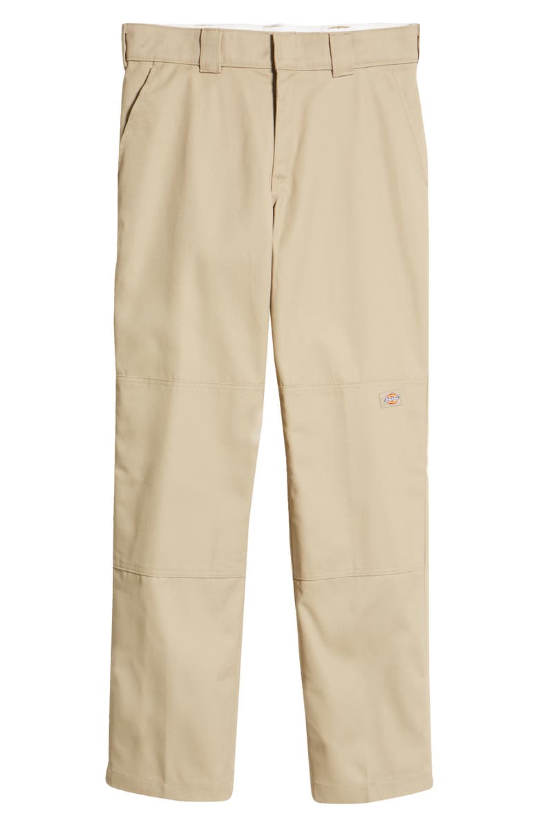 Dickies Flat Front Twill Pants, Alternate, color, Khaki