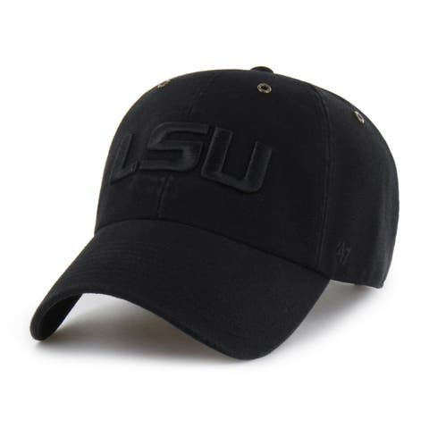 Men's Carhartt x '47 Black LSU Tigers Clean Up Adjustable Hat