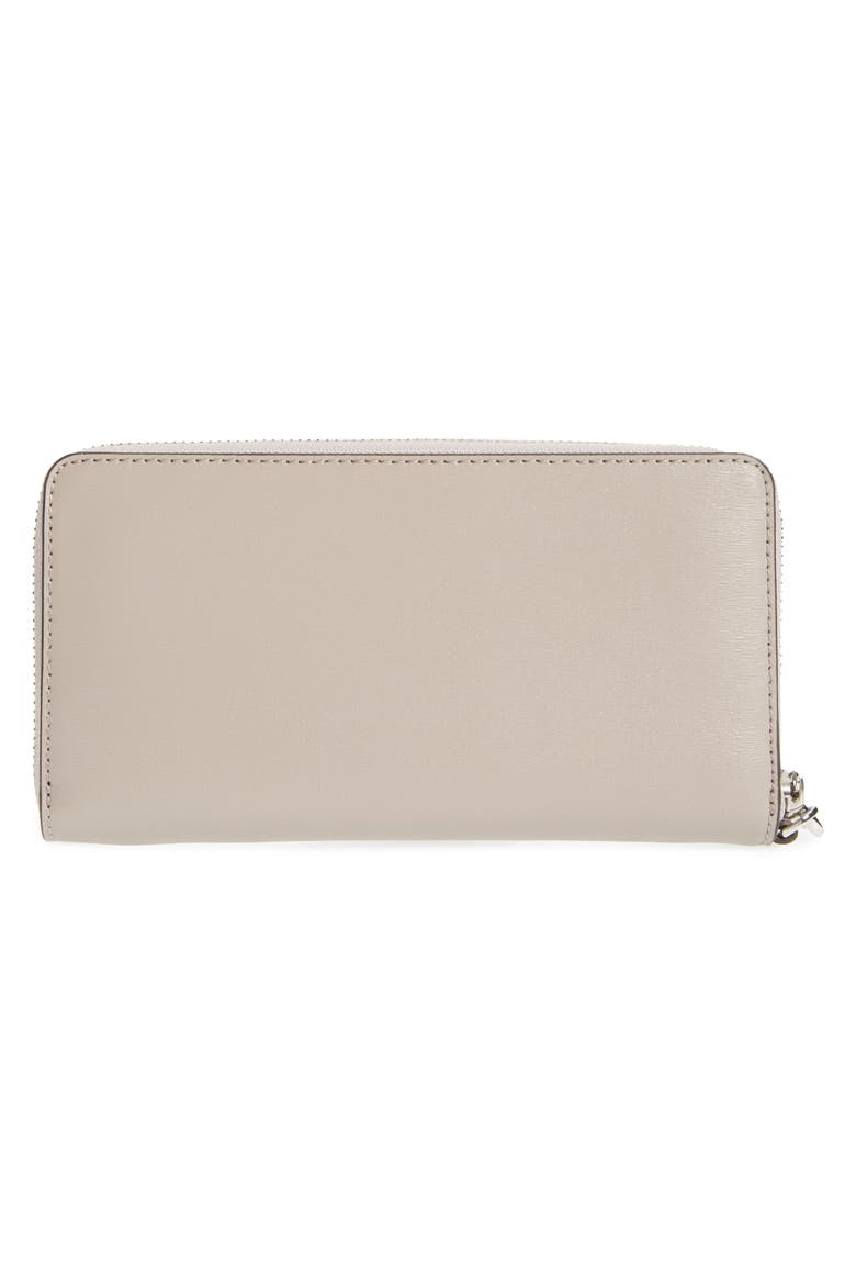 Parker Leather Continental Wallet, Alternate, color, DUST STORM