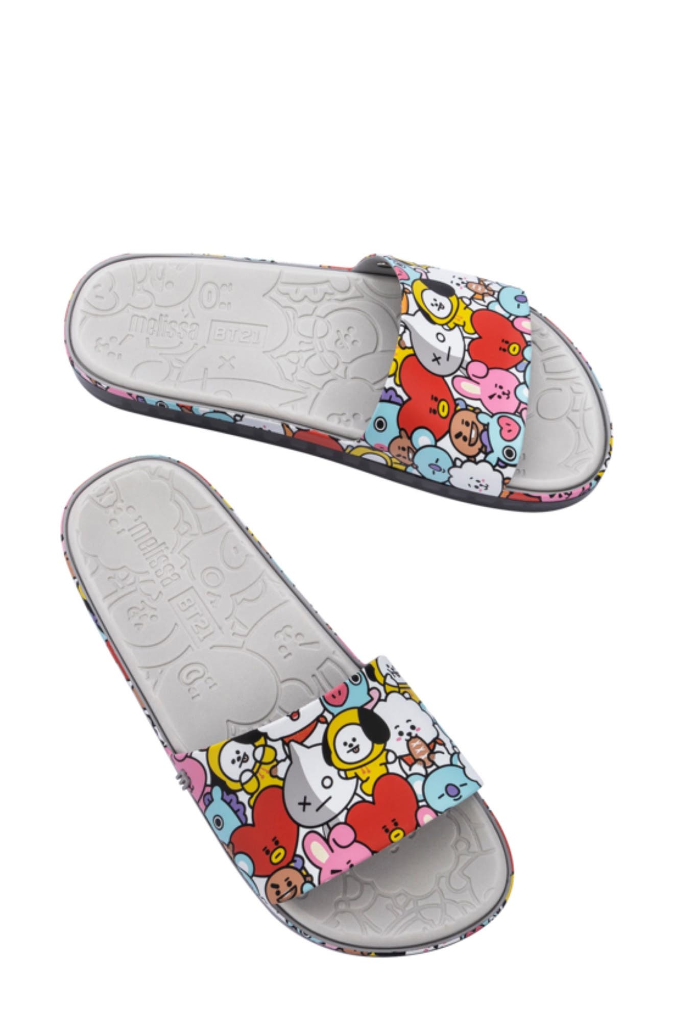 BT21 Water Resistant Next Gen Beach Slide Sandal, Alternate, color, GRAY