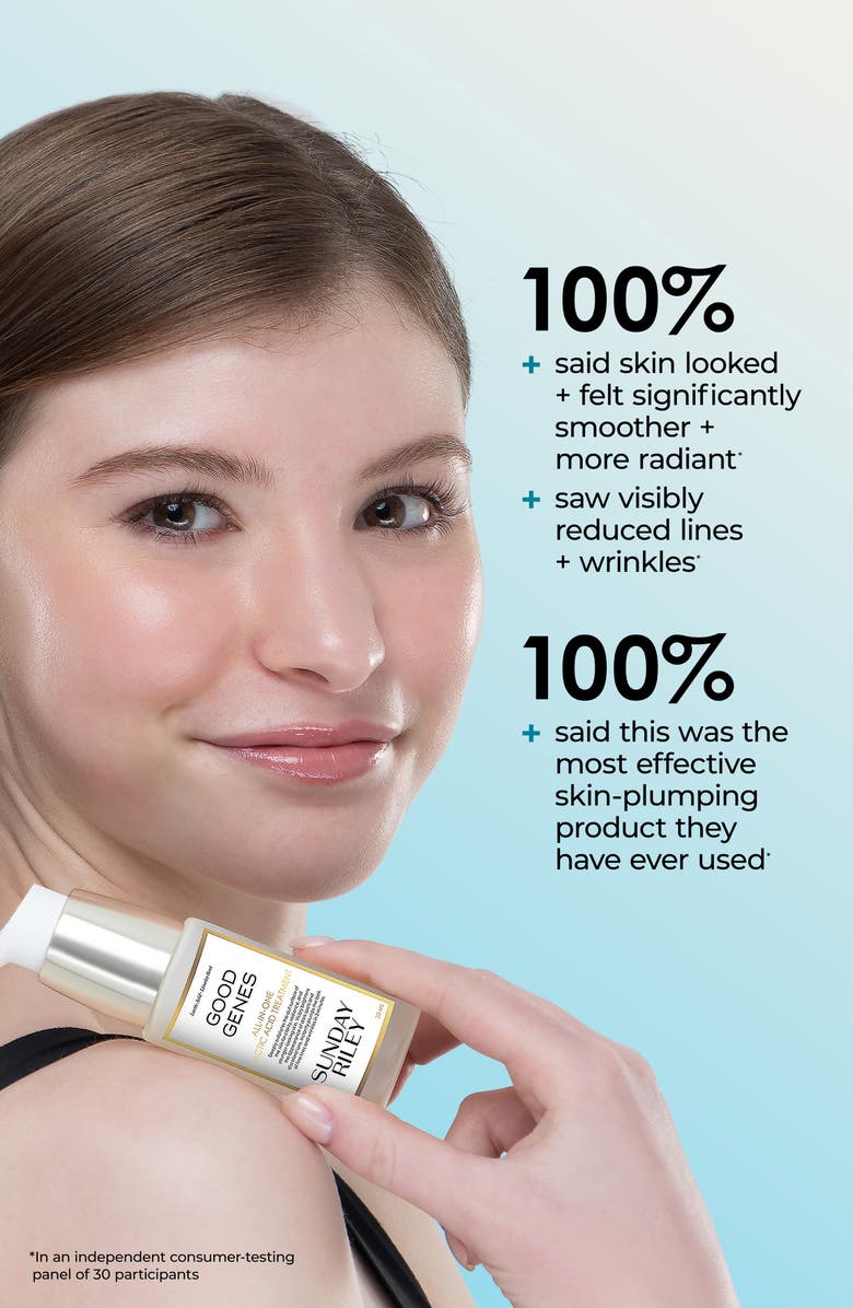 Sunday Riley Jumbo Good Genes Face Treatment $284 Value, Alternate, color, 