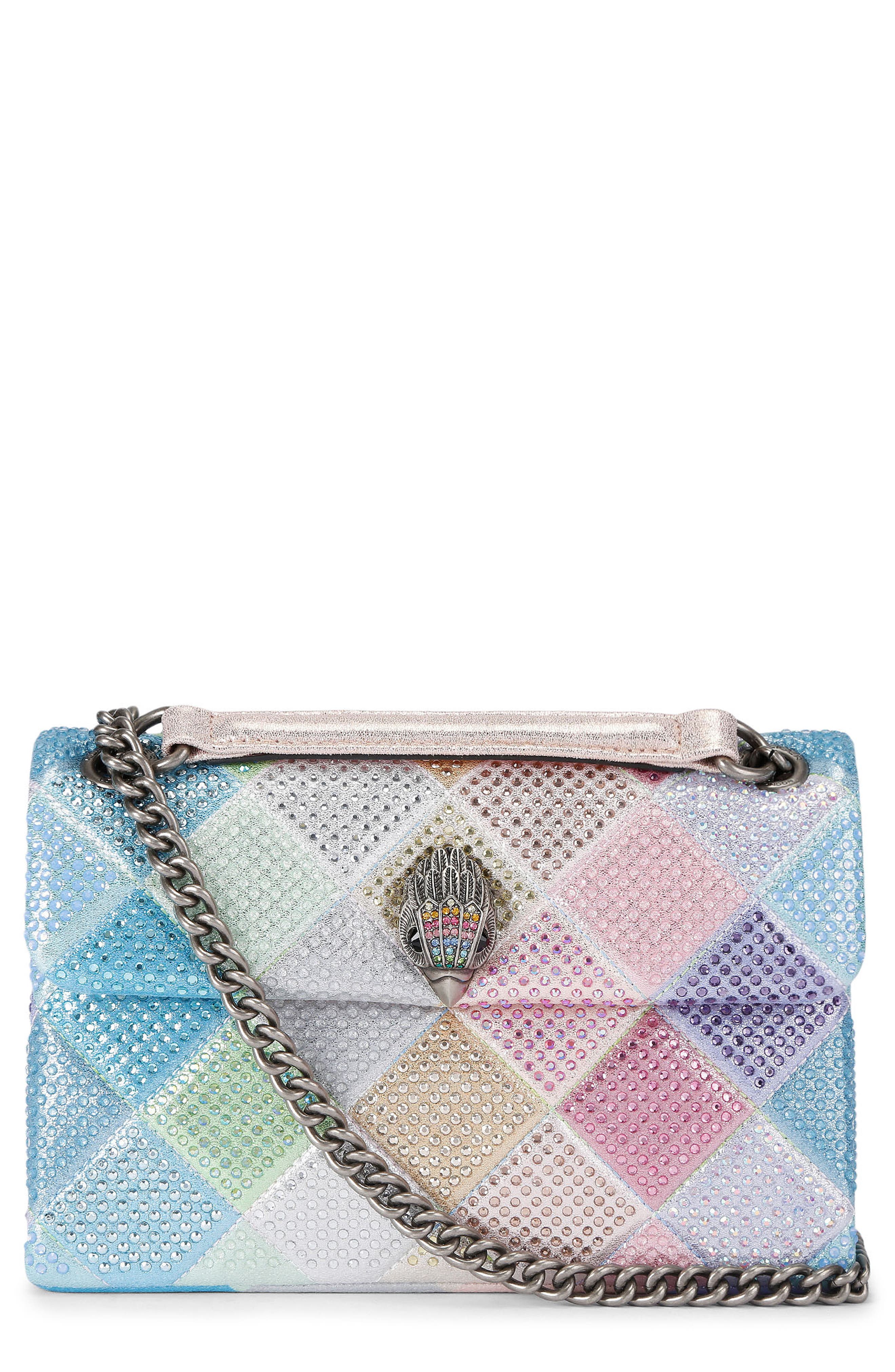 Kurt Geiger London Medium Kensington Convertible Shoulder Bag, Main, color, Multicolored
