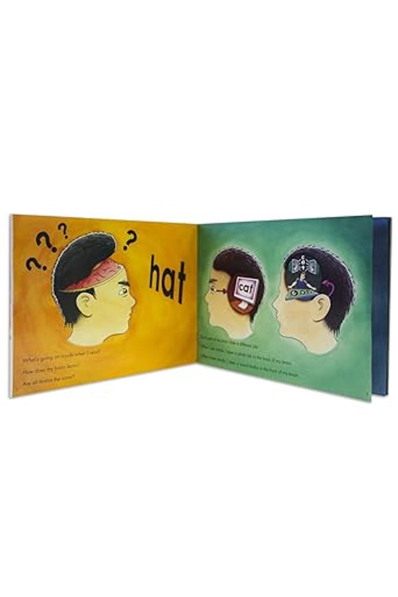 How My Brain Learns to Read Children's Book, Alternate, color, Multicolored