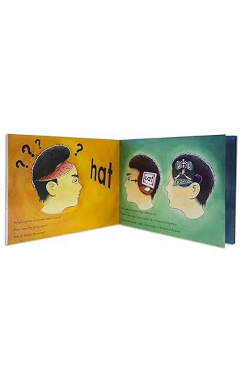 Junior Learning How My Brain Learns to Read Children
s Book, Alternate, color, Multicolored