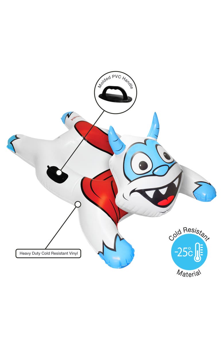 Coconut Outdoor Yeti Racer 54X36" Snow Sled 8+, Alternate, color, Multicolored