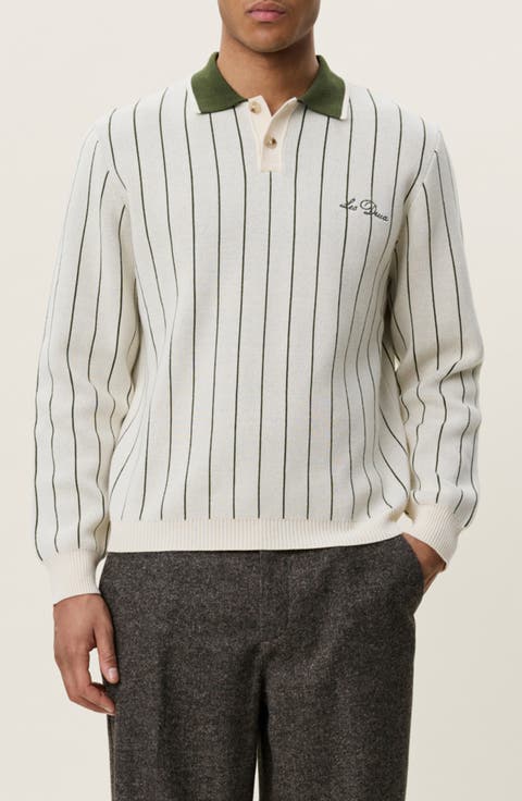 Signature Knitted Long Sleeve Polo