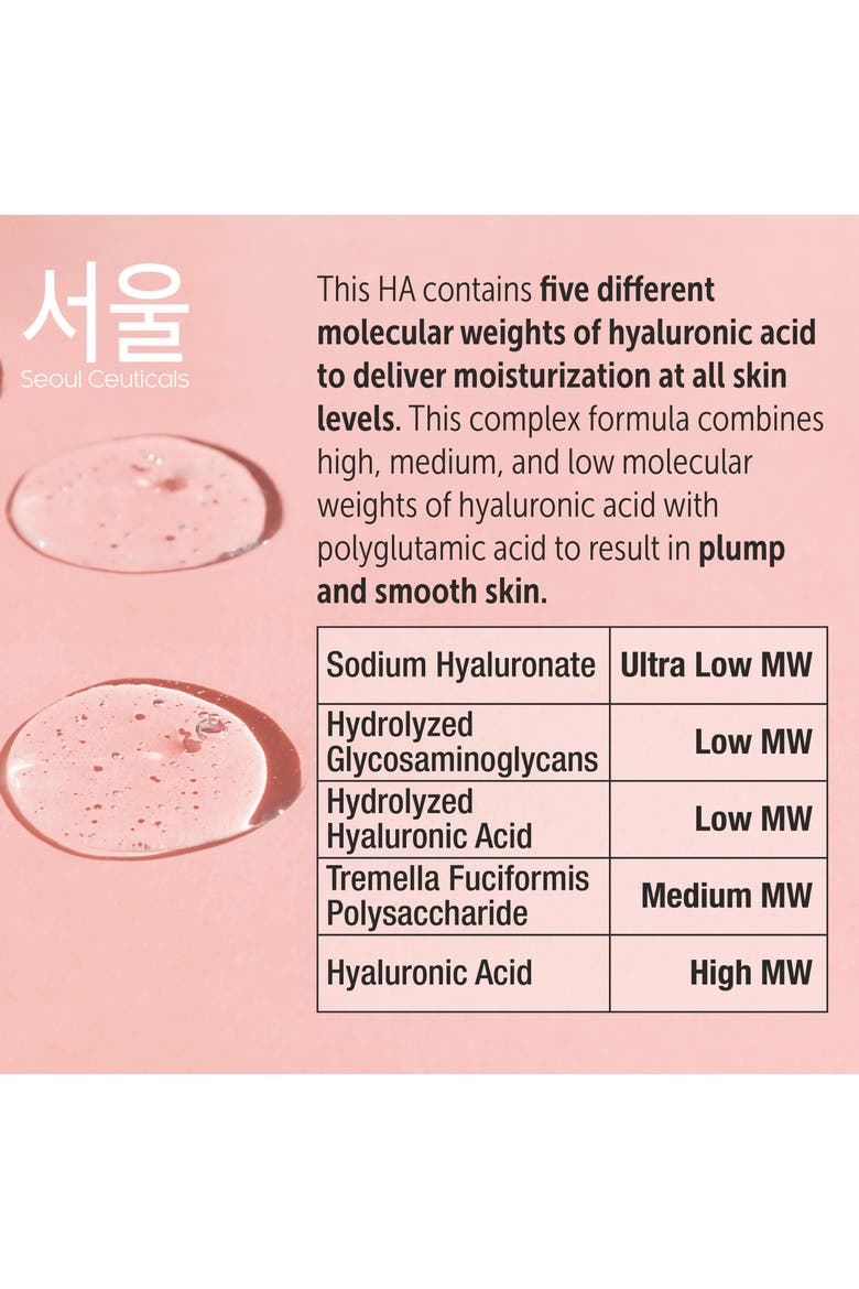 Korean Skin Care Hyaluronic Acid Serum, Alternate, color, None