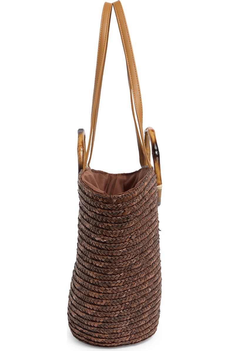 NATASHA Picnic Basket Straw Tote, Alternate, color,