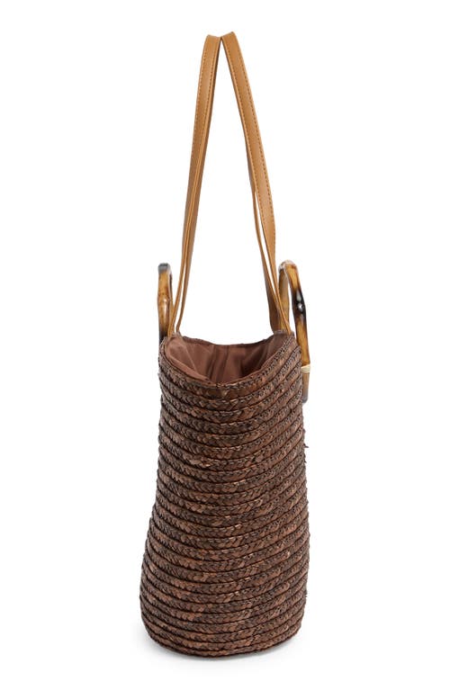 NATASHA NATASHA PICNIC BASKET STRAW TOTE