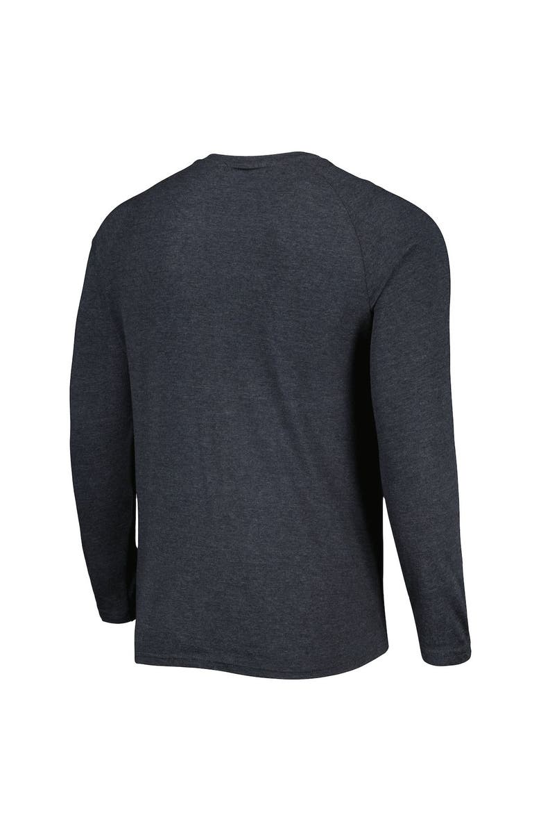 CONCEPTS SPORT Men's Concepts Sport Black San Francisco Giants Inertia Raglan Long Sleeve Henley T-Shirt, Alternate, color, 