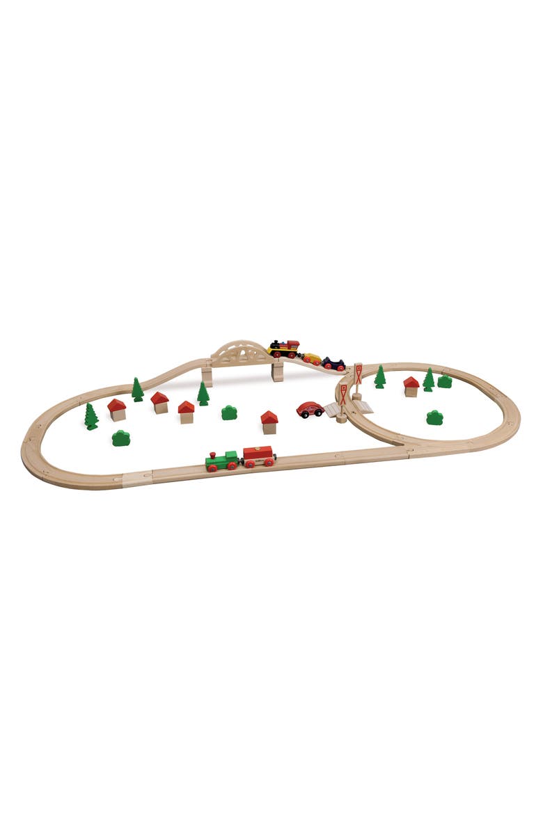 Simba Toys Eichhorn 55 Piece Wooden Train Set, Alternate, color,