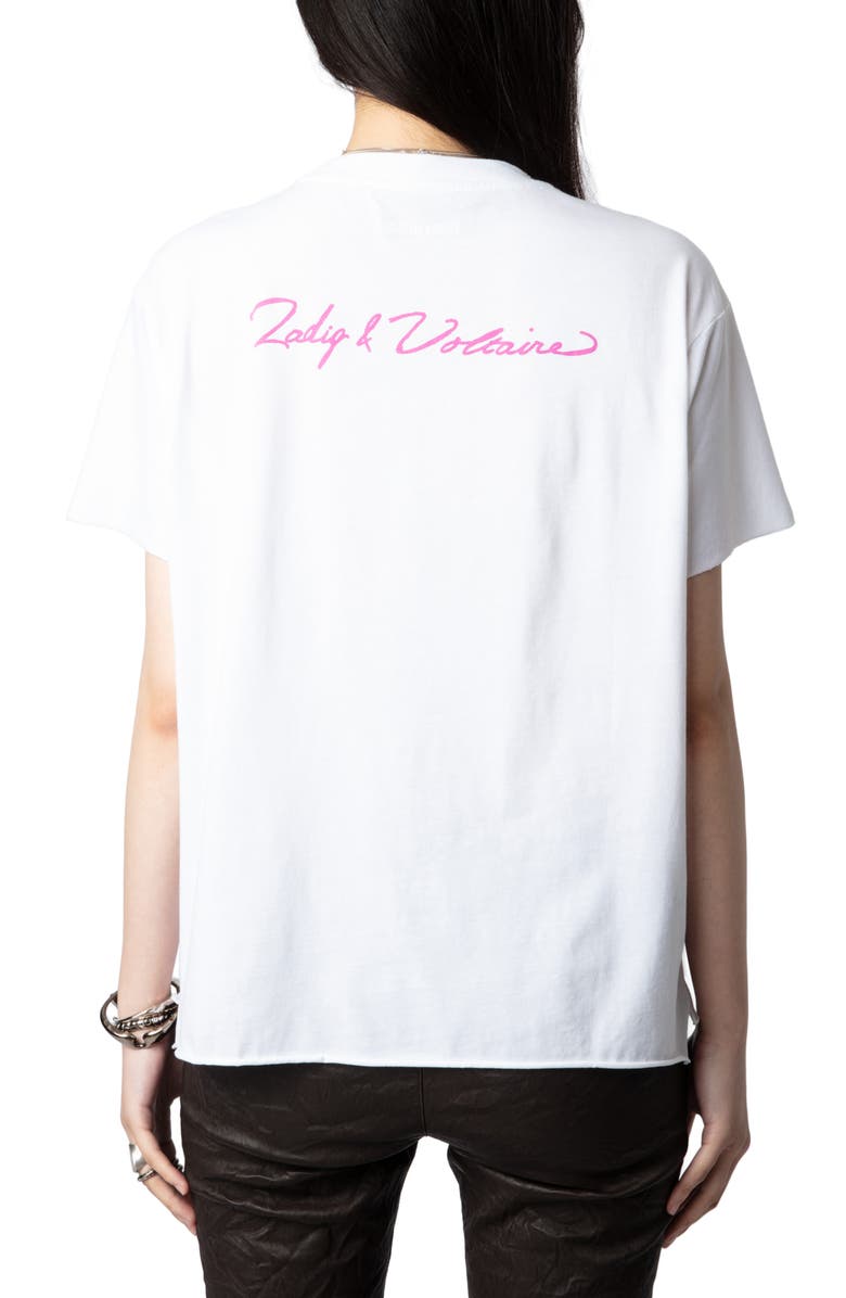 Zadig & Voltaire Tommer Imagine Tour Cotton Graphic T-Shirt, Alternate, color, 