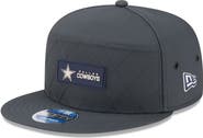 New Era Men's New Era Charcoal Dallas Cowboys 2025 Sideline Cold Weather Split Panel 9FIFTY Snapback Hat