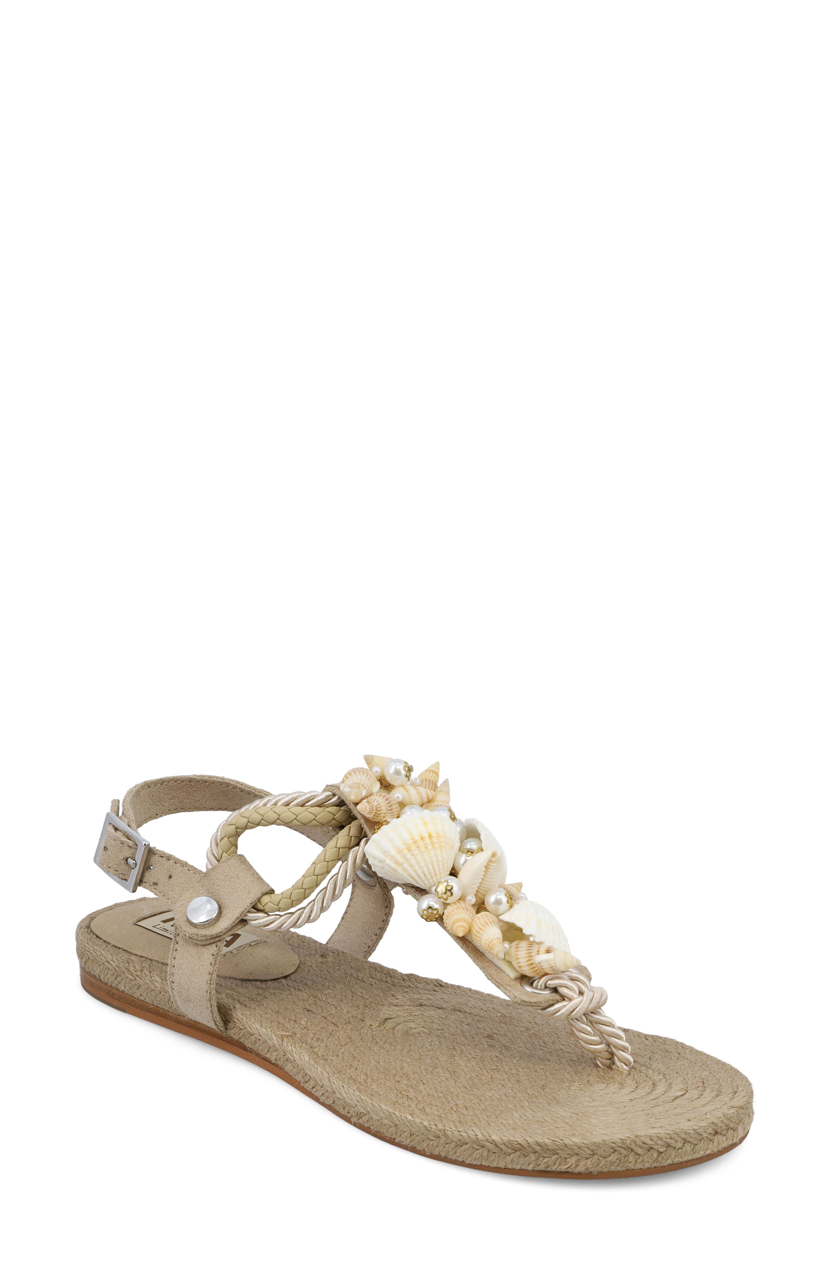 MIA Agoya Slingback Espadrille Sandal, Main, color, Natural/ Seashell