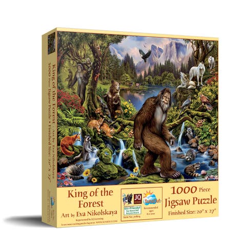 King of the Forest 1000 piece Jigsaw Puzzle for Adults