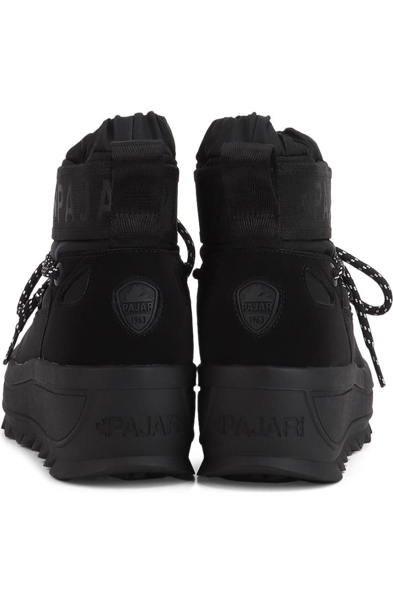 Pajar Galaxy Mini Waterproof Platform Ankle Bootie, Alternate, color, Black