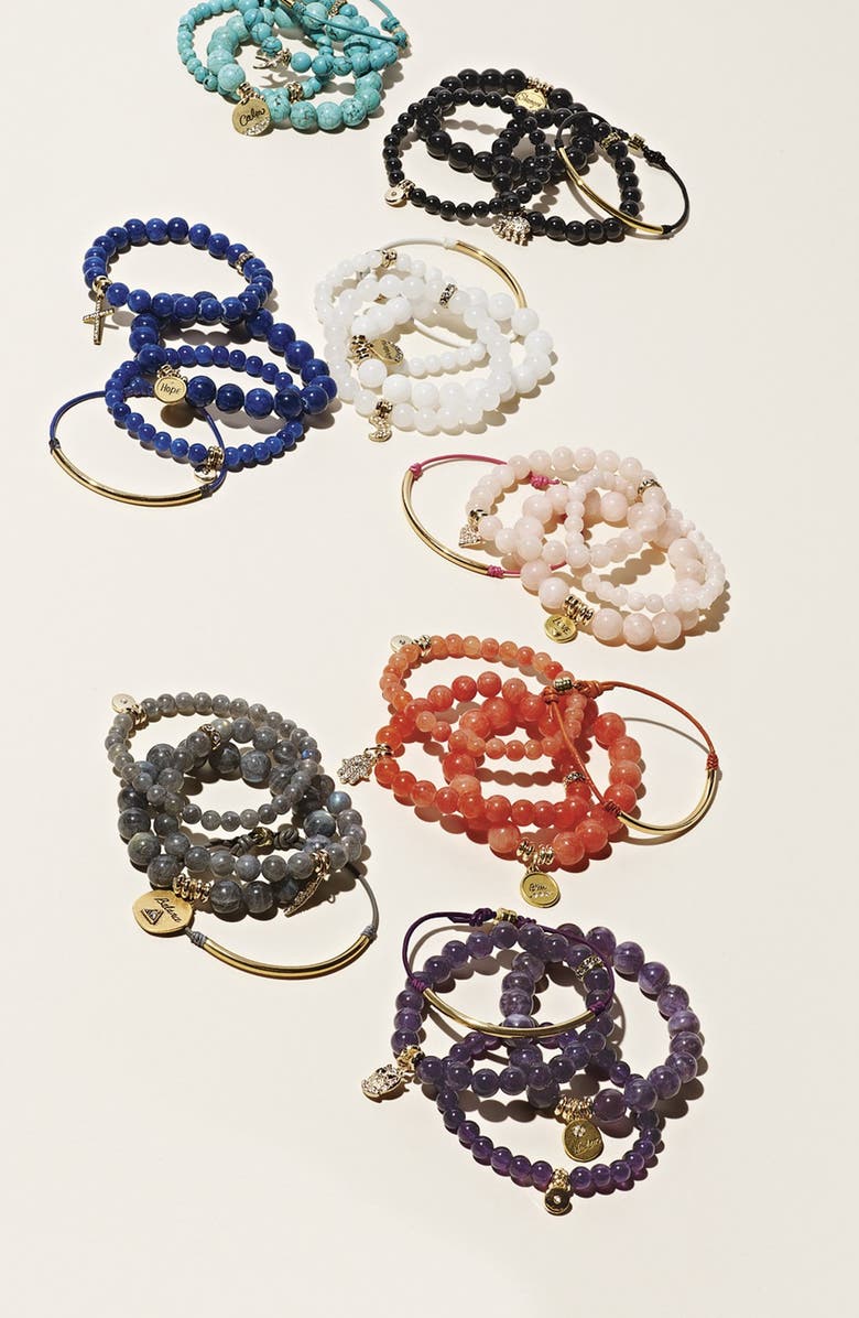 Dogeared 'Balance' Bracelet, Alternate, color, 