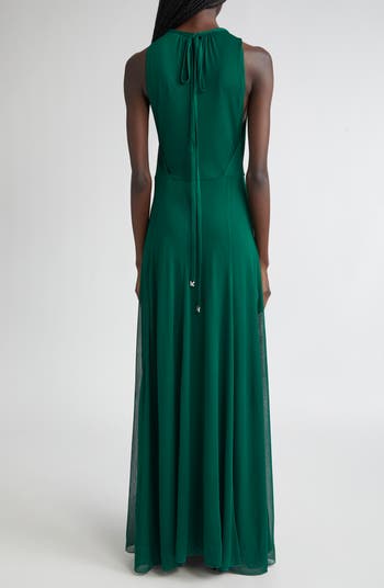 Carnet Mesh Jersey Maxi Dress
