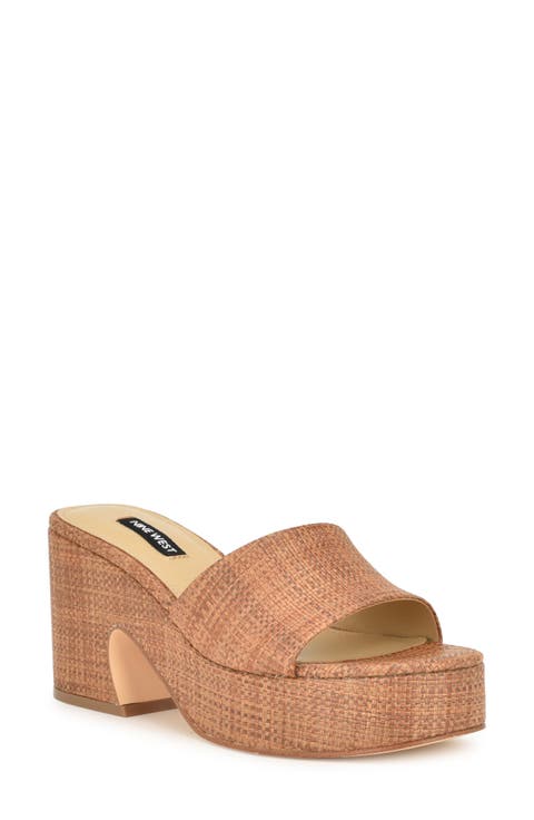 Boone Platform Slide Sandal (Women)