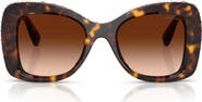 Swarovski 51mm Butterfly Sunglasses