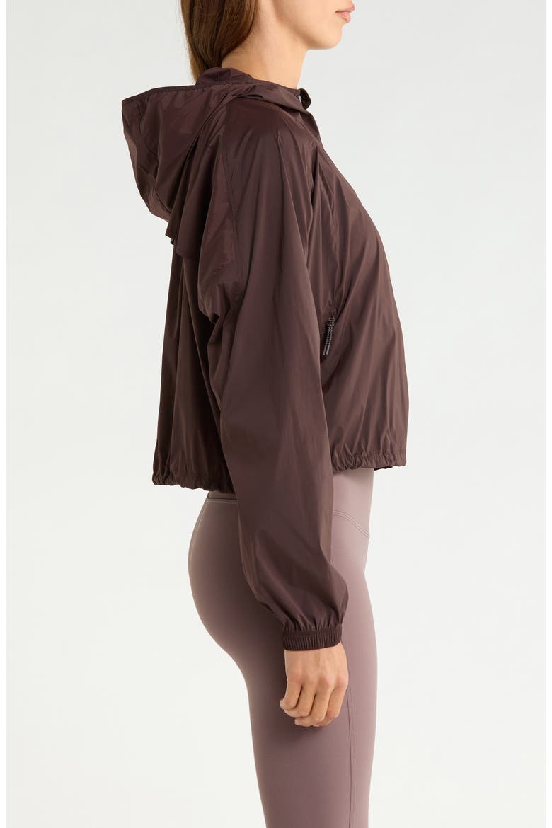 Places to Go Water Repellent Jacket, Alternate, color, COCOA PLUM
