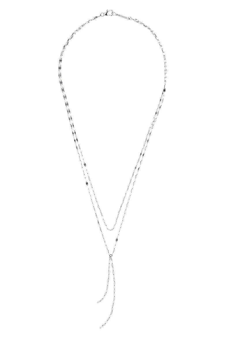 14K Reverse Blake Necklace, Main, color, WHITE GOLD