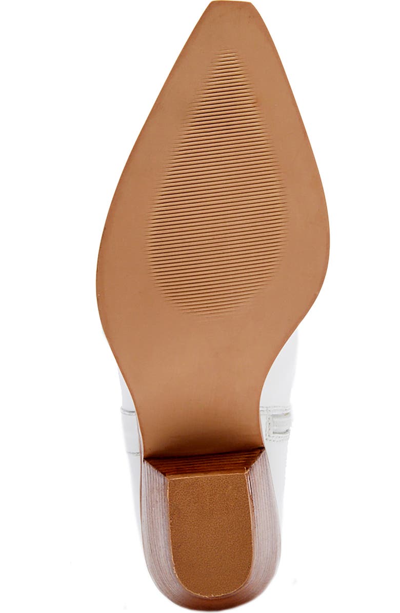 Coconuts by Matisse Agency Western Pointed Toe Boot, Alternate, color, White