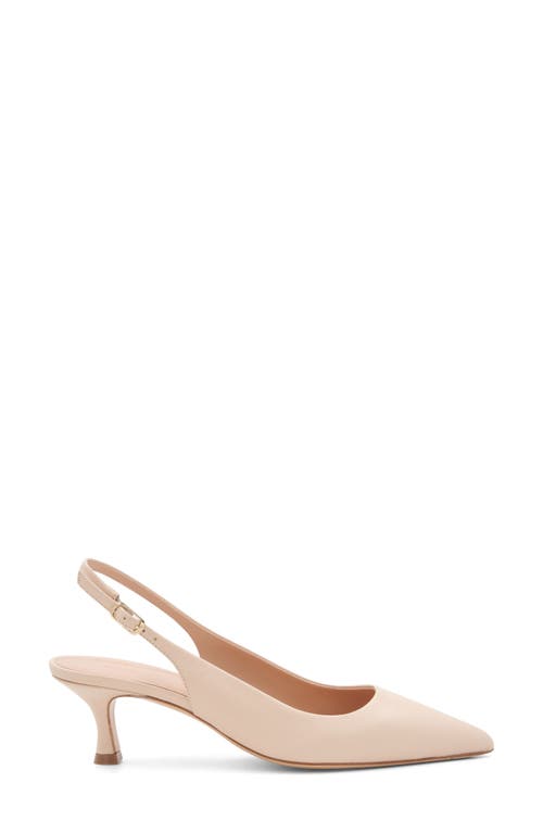 Bruno Magli Palerma Pointed Toe Slingback Pump In Sand