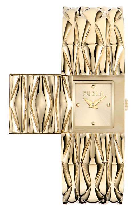 Square Bracelet Watch, 20mm