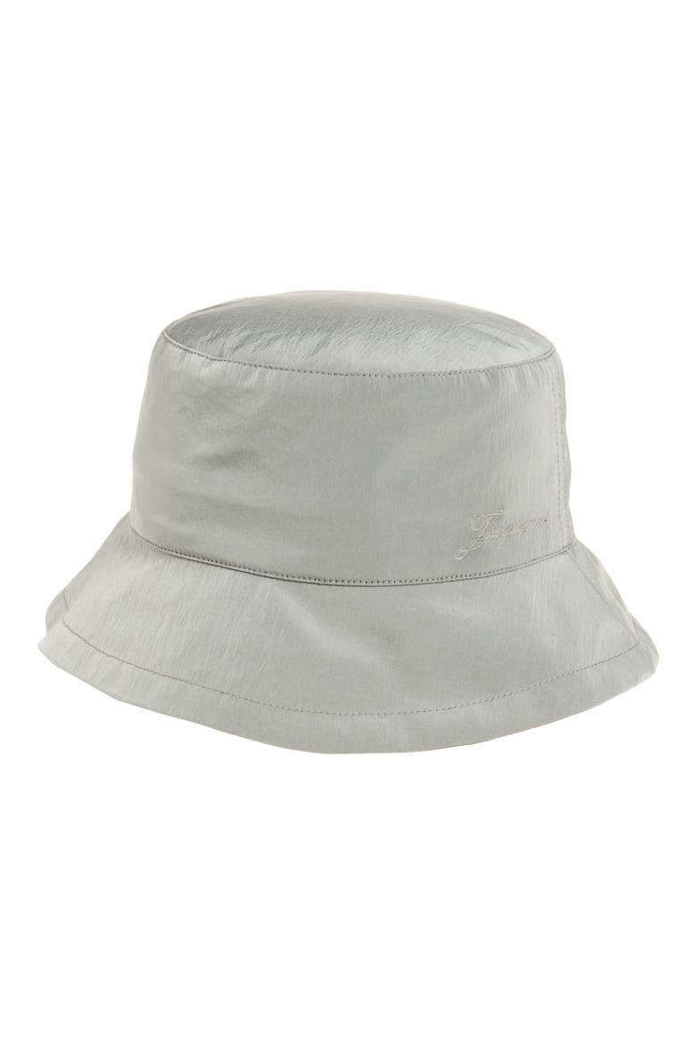 Le Bob Baluchon Nylon Bucket Hat, Main, color, SILVER 980