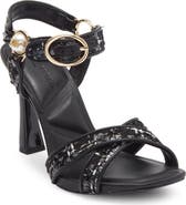 KARL LAGERFELD PARIS Daelin Ankle Strap Sandal