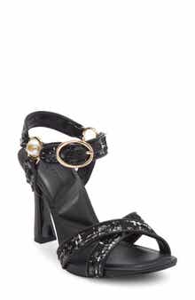 KARL LAGERFELD PARIS Daelin Ankle Strap Sandal