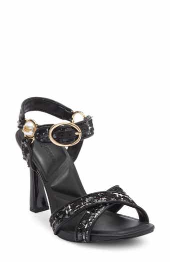 KARL LAGERFELD PARIS Daelin Ankle Strap Sandal