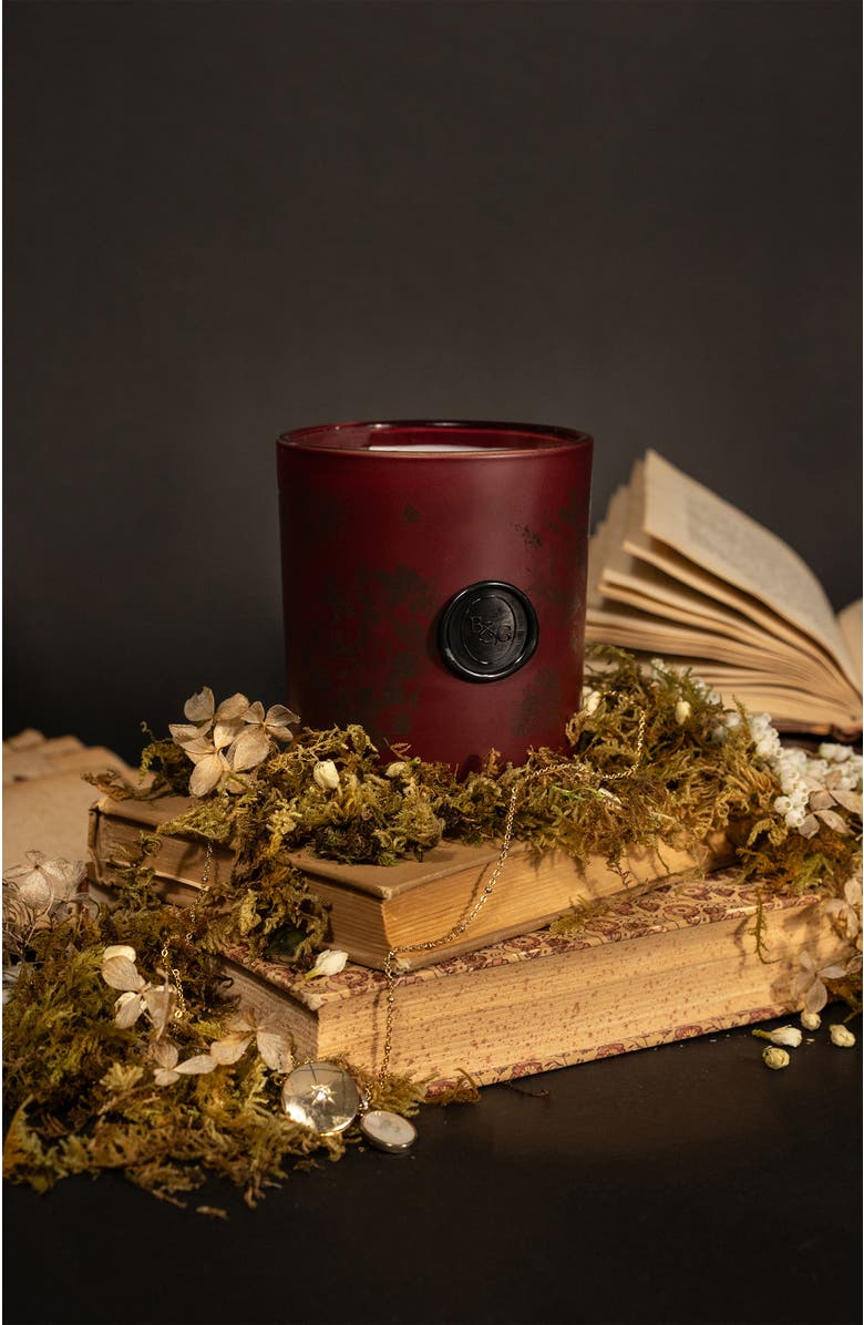 Bond & Grace Clair De Lune Candle, Alternate, color, Garnet