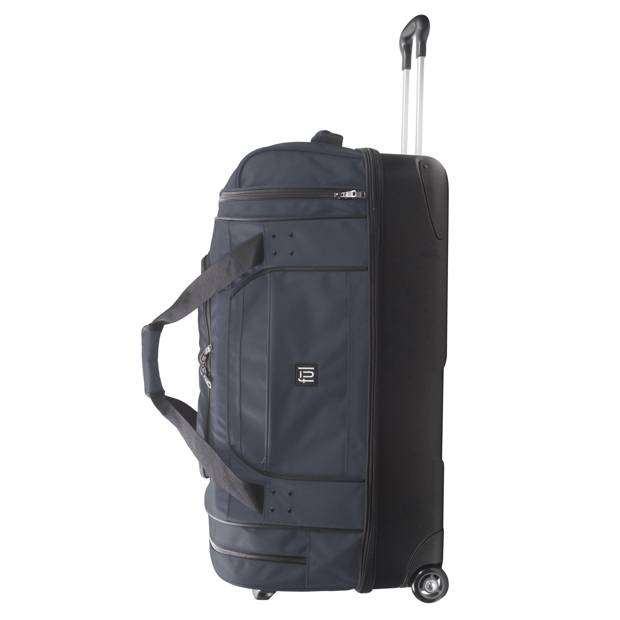 Workhorse 30" Split Level FUL Rolling Duffle Bag, Alternate, color, NAVY