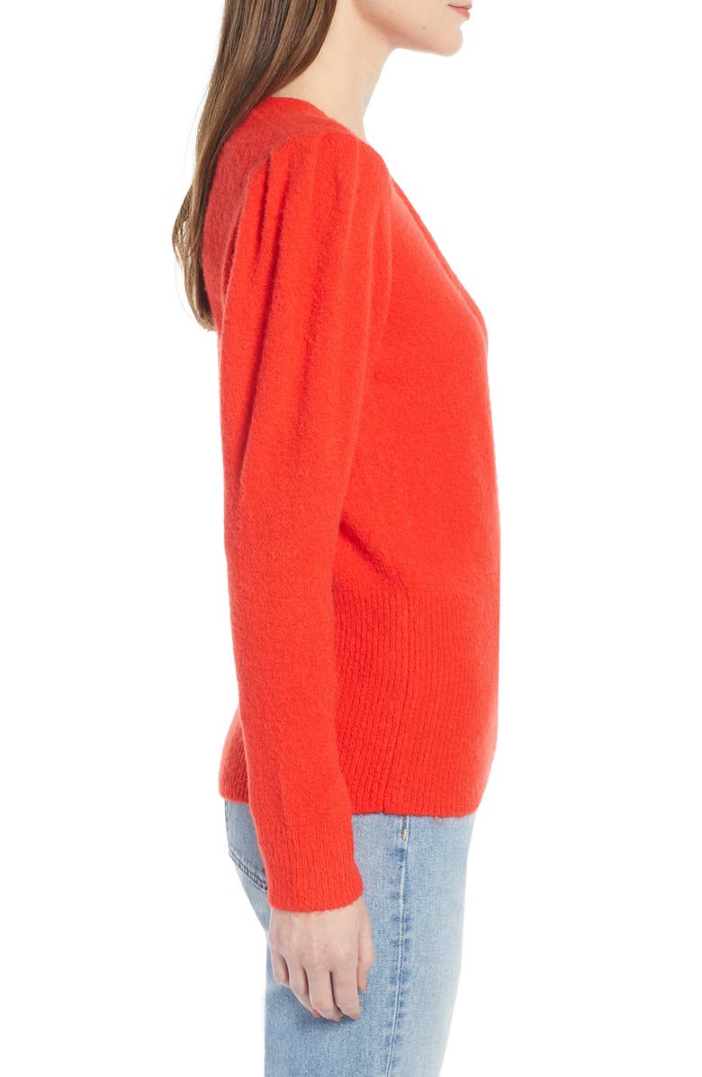 Something Navy Surplice Sweater, Alternate, color,