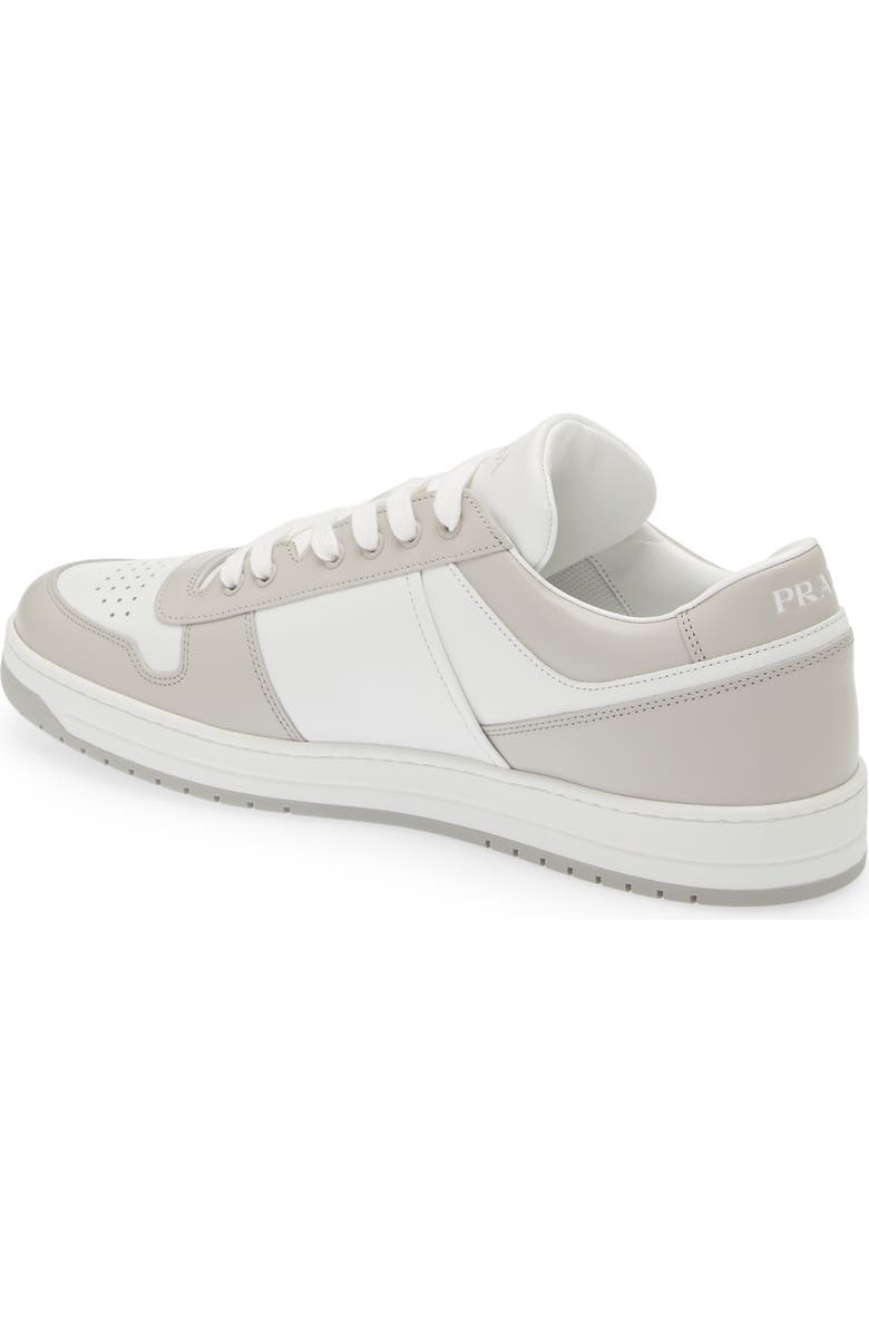 Prada Downtown Logo Low Top Sneaker, Alternate, color,