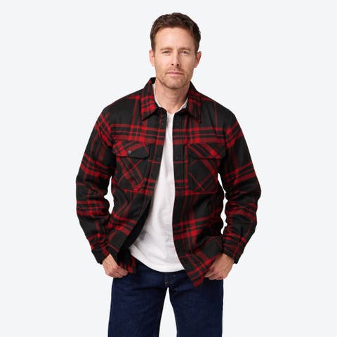3 Season Flannel Heated Shirt Jacket