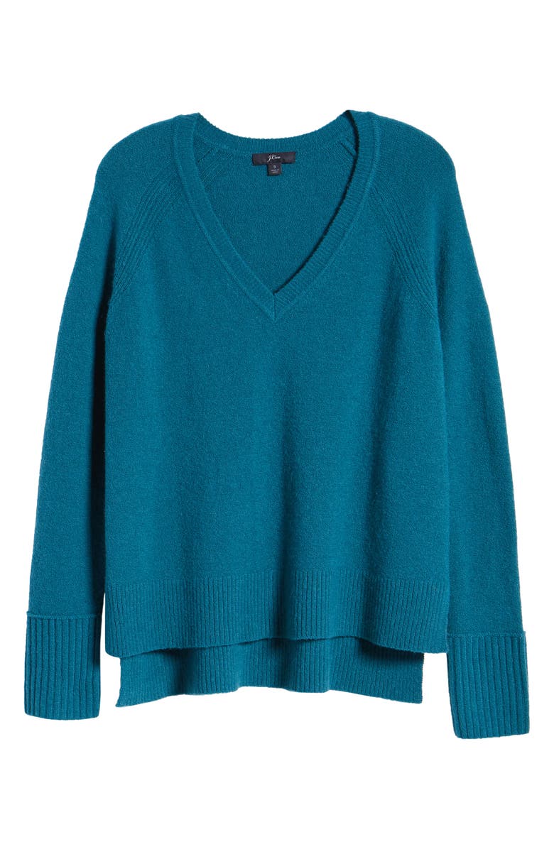 J.Crew Supersoft Yarn V-Neck Sweater, Alternate, color,