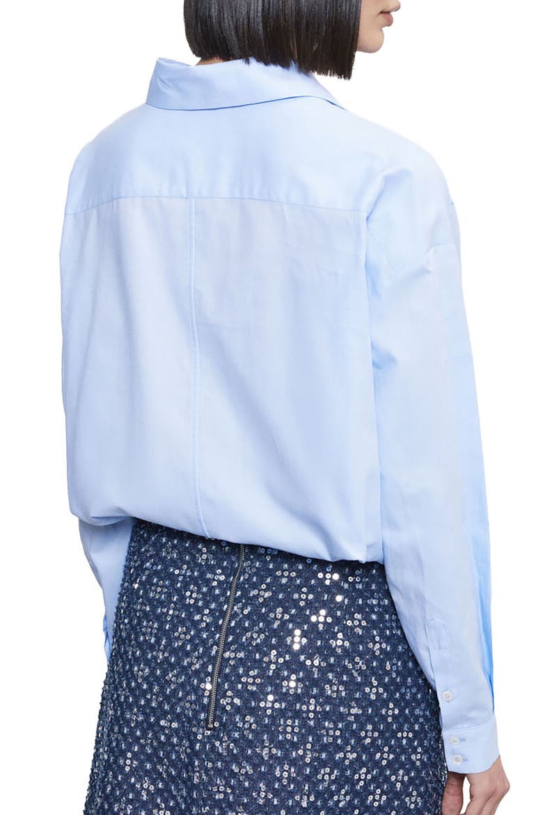 Cotton Shirt, Alternate, color, Blue