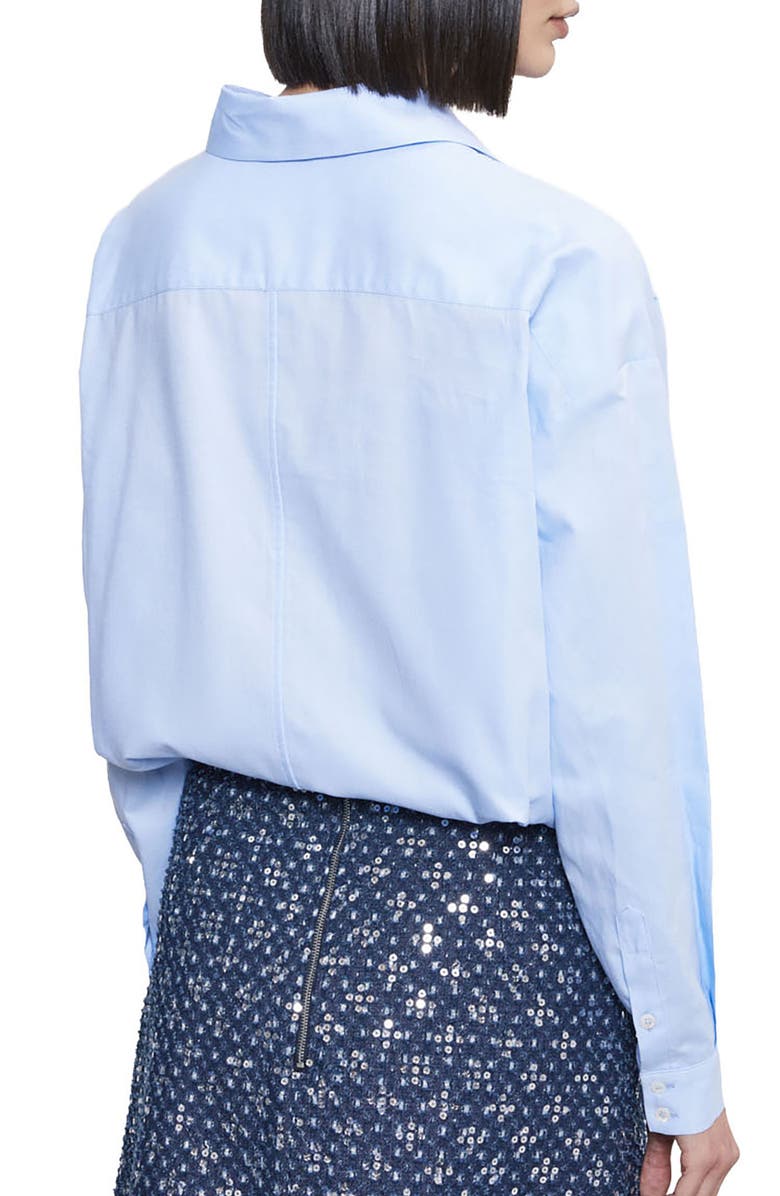 ottod'Ame Cotton Shirt, Alternate, color, Blue