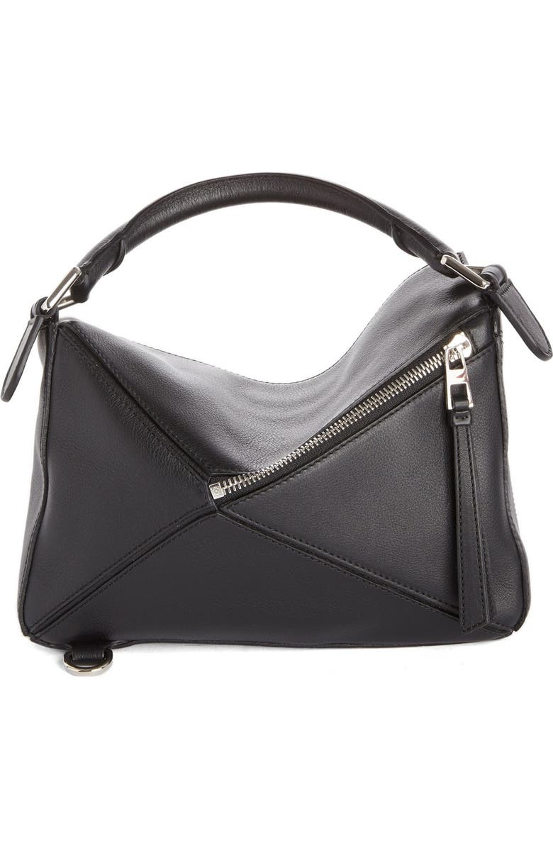 Loewe 'Small Puzzle' Calfskin Leather Bag, Alternate, color,