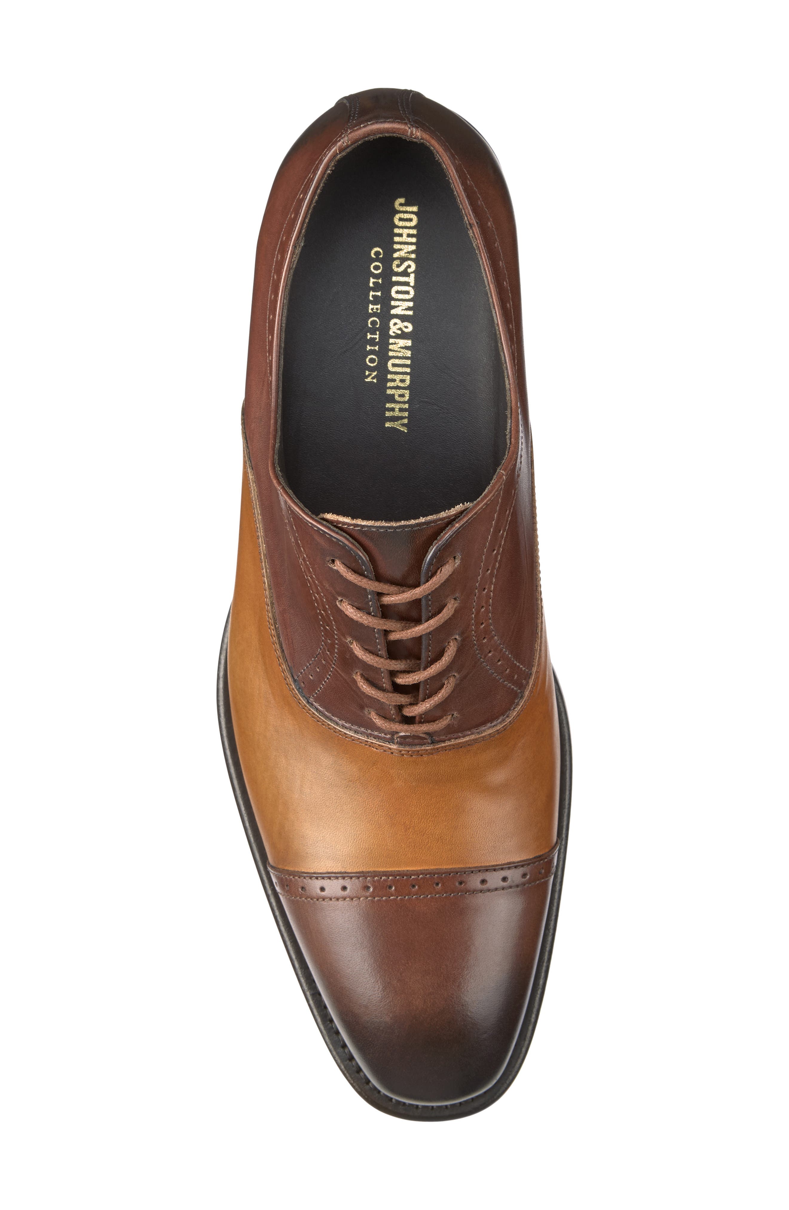 Johnston & Murphy Ellsworth Cap Toe Oxford, Alternate, color, 