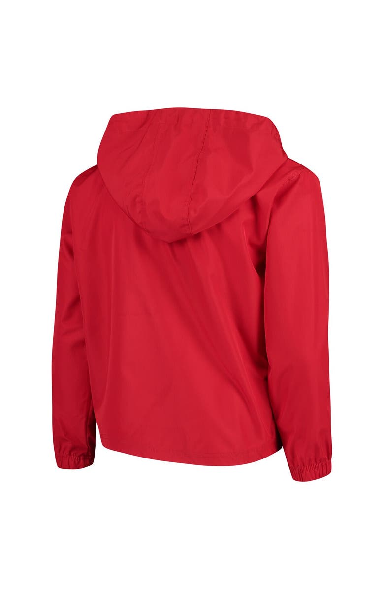 Champion Youth Champion Red Georgia Bulldogs Pack & Go Windbreaker Jacket, Alternate, color, 