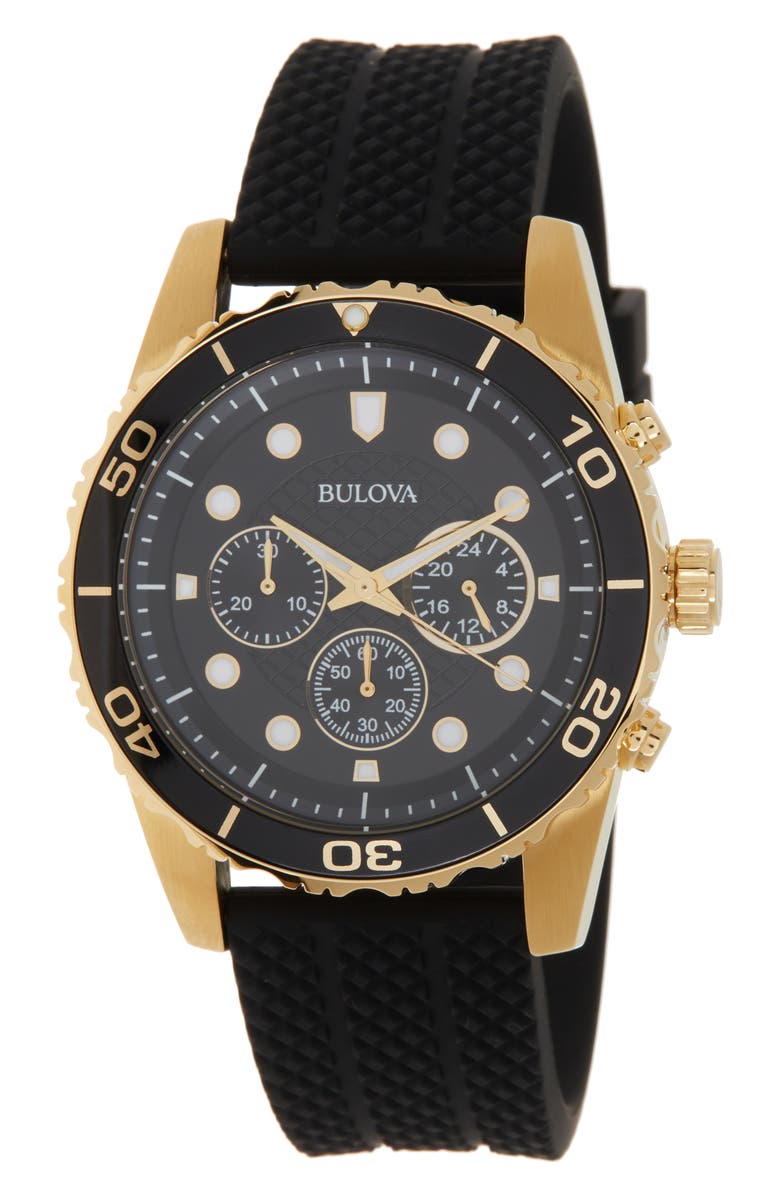 BULOVA Sport Chronograph Watch, 44mm, Main, color, 