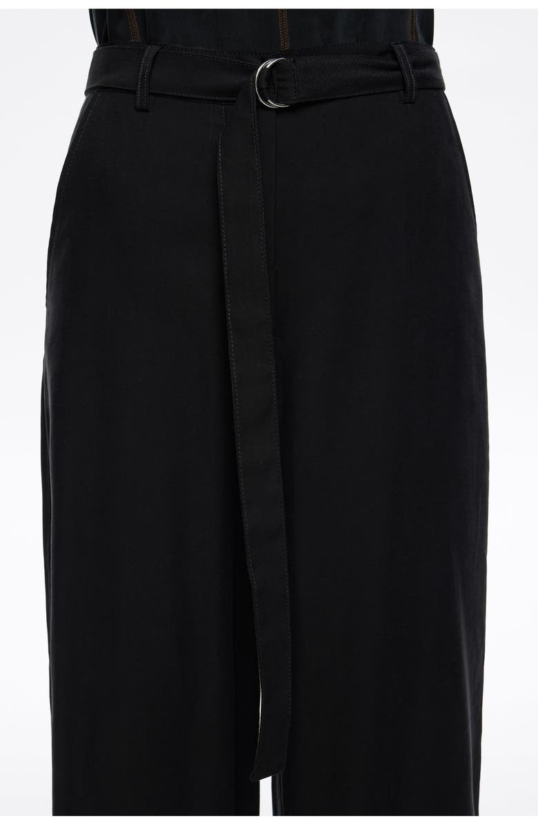 Bimba y Lola Flared Trousers, Alternate, color, Black