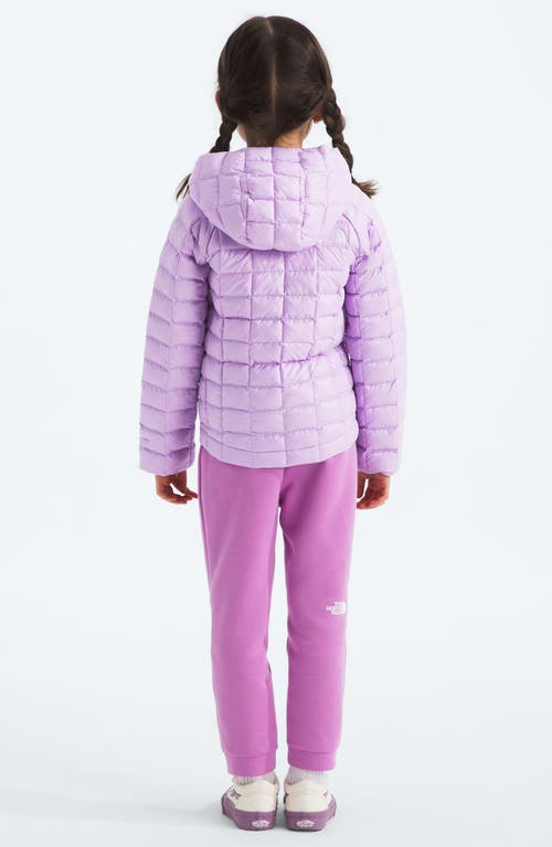The North Face Kids' Thermoball Eco Hooded Jacket In Purple